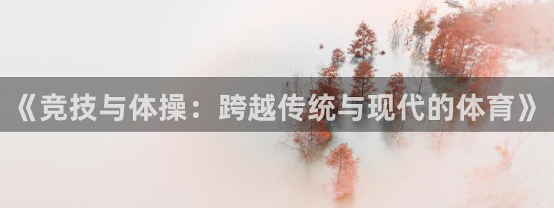MK体育官方正版app娱乐代理怎么样：《竞技与体操：跨越传统