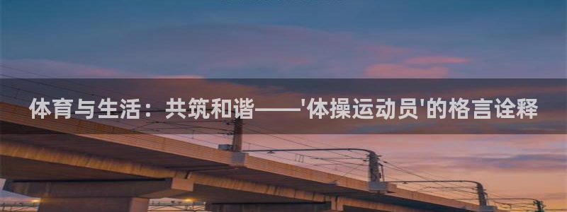MK体育官方正版app集团E.ON：体育与生活：共筑和谐——