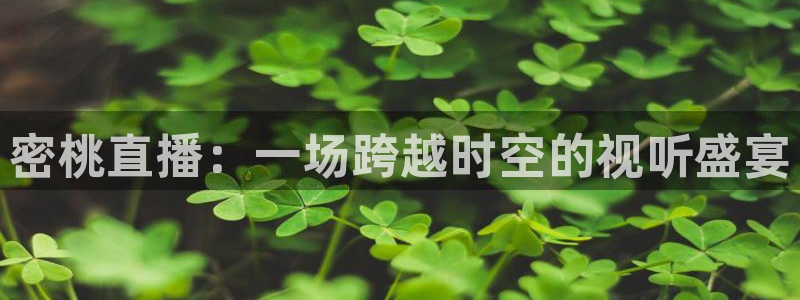 咪咕篮球直播：密桃直播：一场跨越时空的视听盛宴