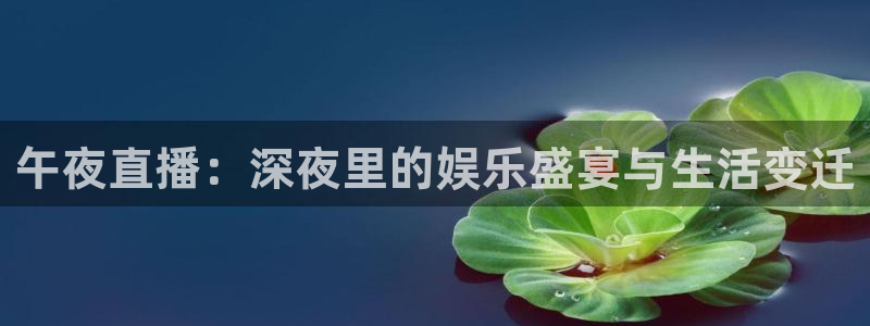 咪咕视频体育直播nba：午夜直播：深夜里的娱乐盛宴与生活变迁